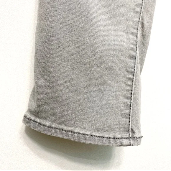 athleta | sculptek granite grey cropped skinny jeans 6 - Picture 5 of 13